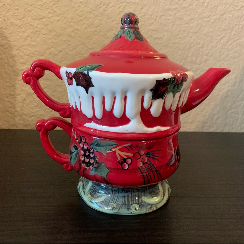 Tracy Porter The Winter Collection Teapot / Mug Set